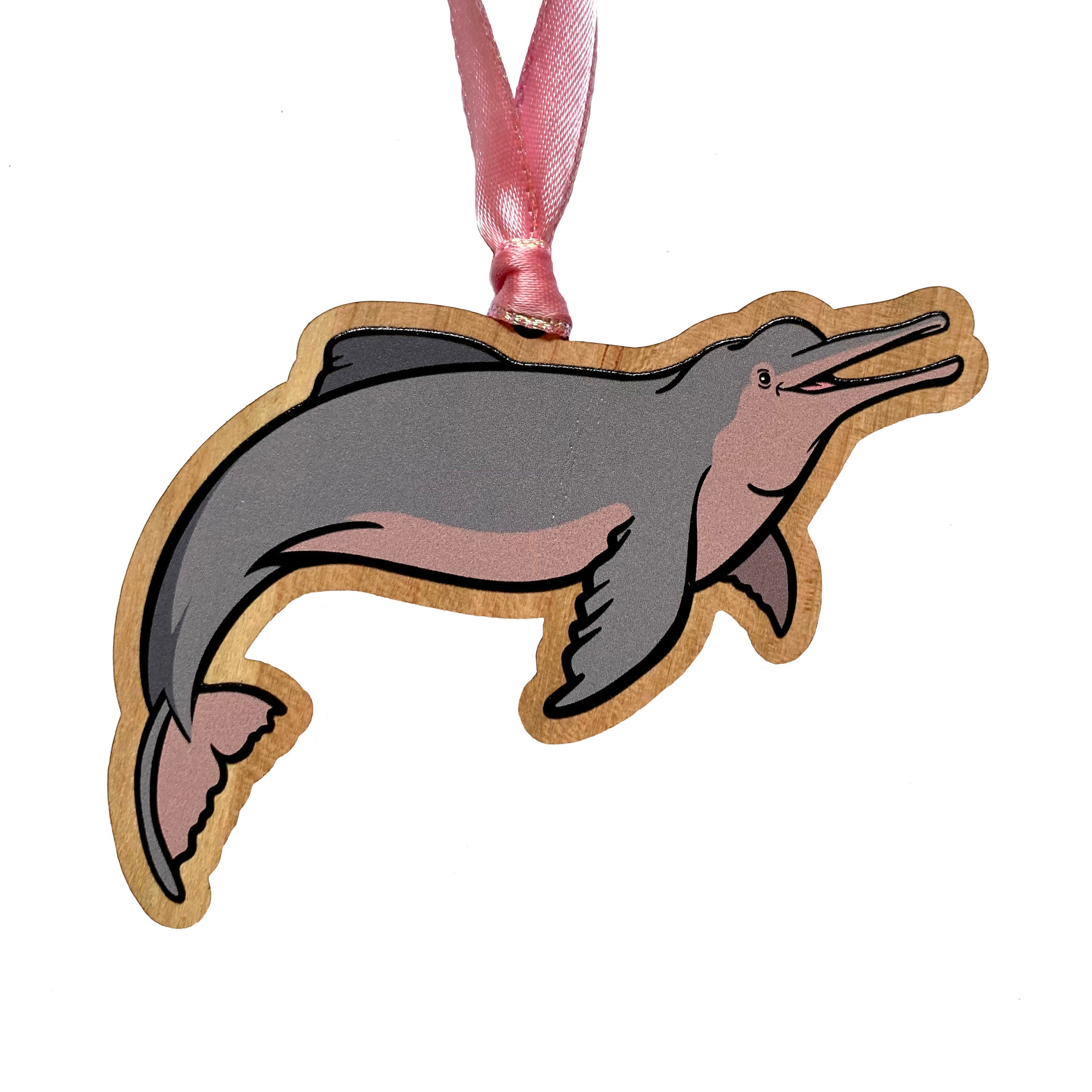 Amazon River Dolphin Ornament | Peppermint Narwhal - Conservation