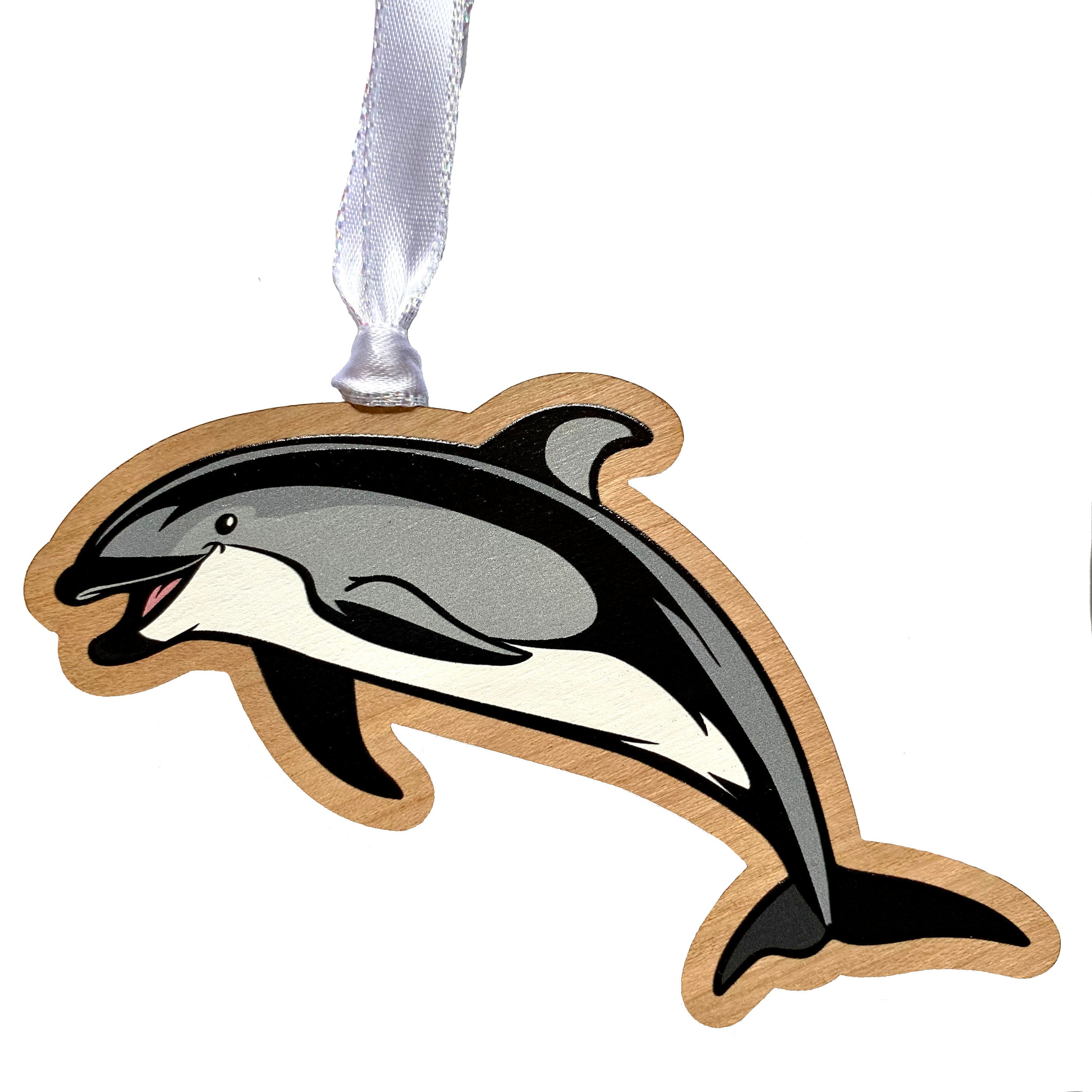 Pacific White-Sided Dolphin Ornament | Peppermint Narwhal