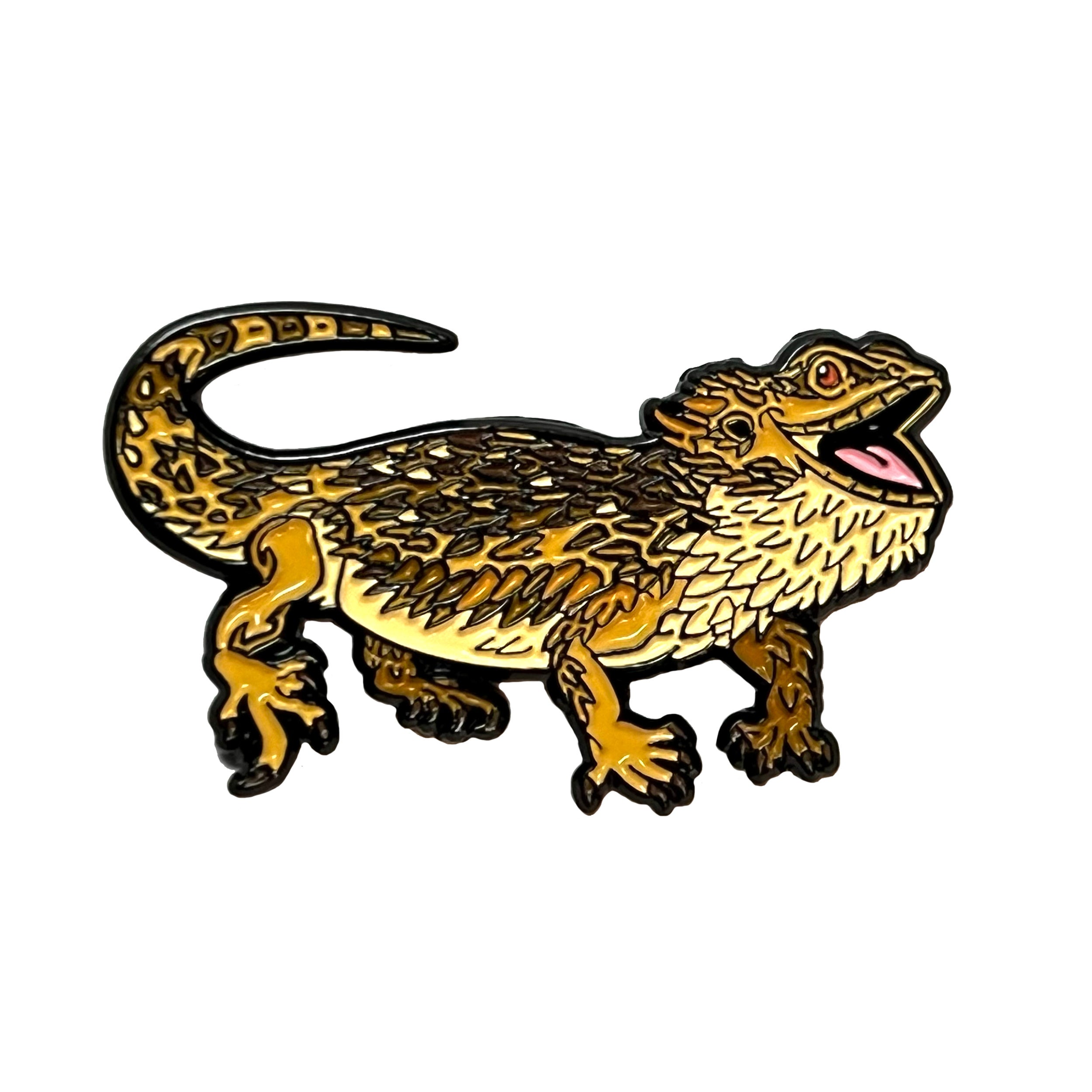 Bakerlogy Set Of 2 Bearded Dragon Cookie Cutters - Body & Face Designs, 12.5cm & 9.5cm, For Dough, Fondant & Clay