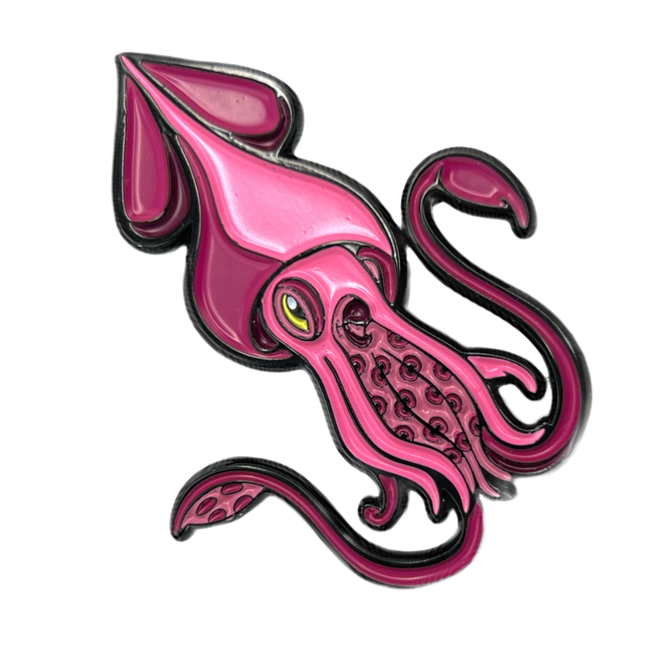Colossal Squid enamel pin | Peppermint Narwhal - Conservation