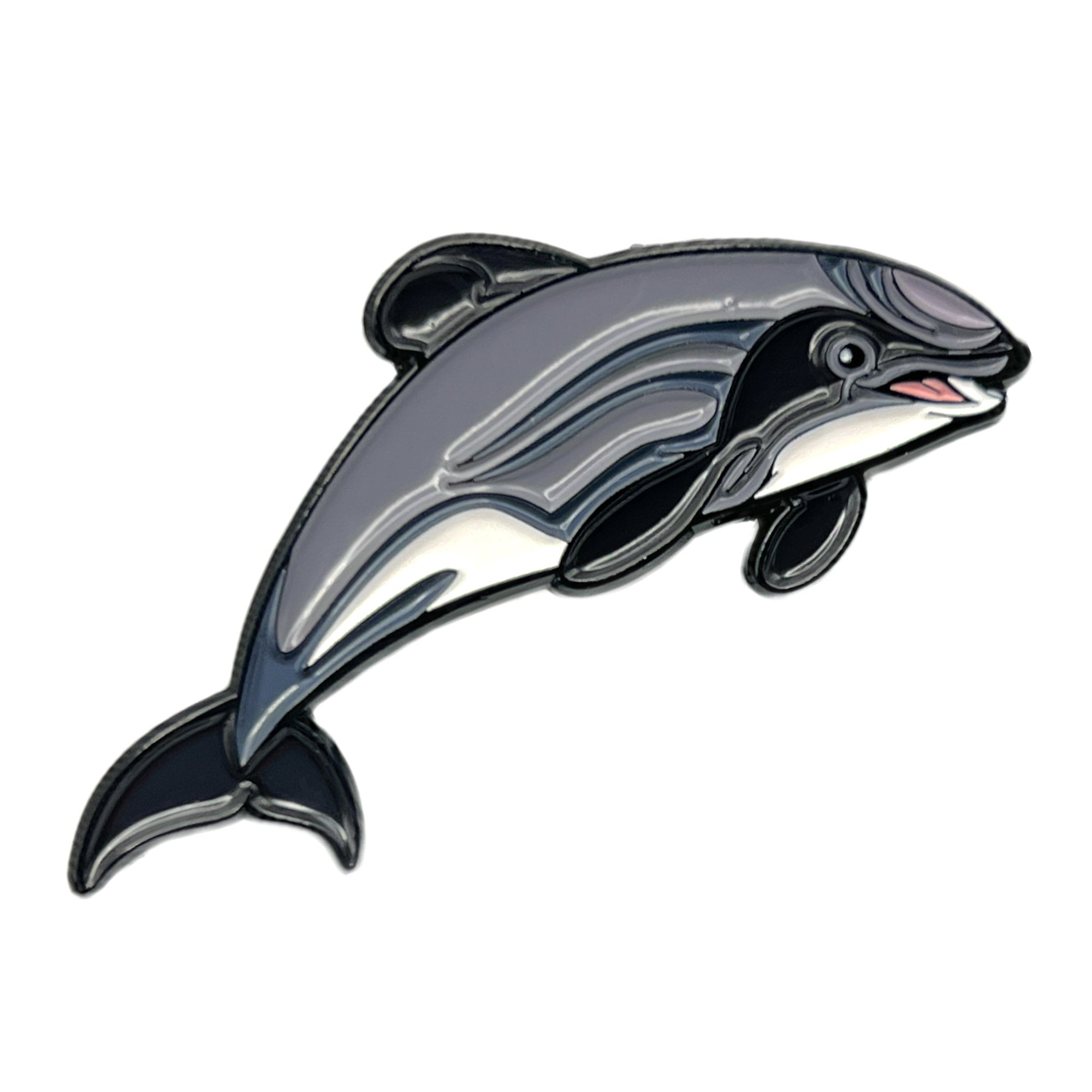 Hector's Dolphin enamel pin | Peppermint Narwhal - Conservation