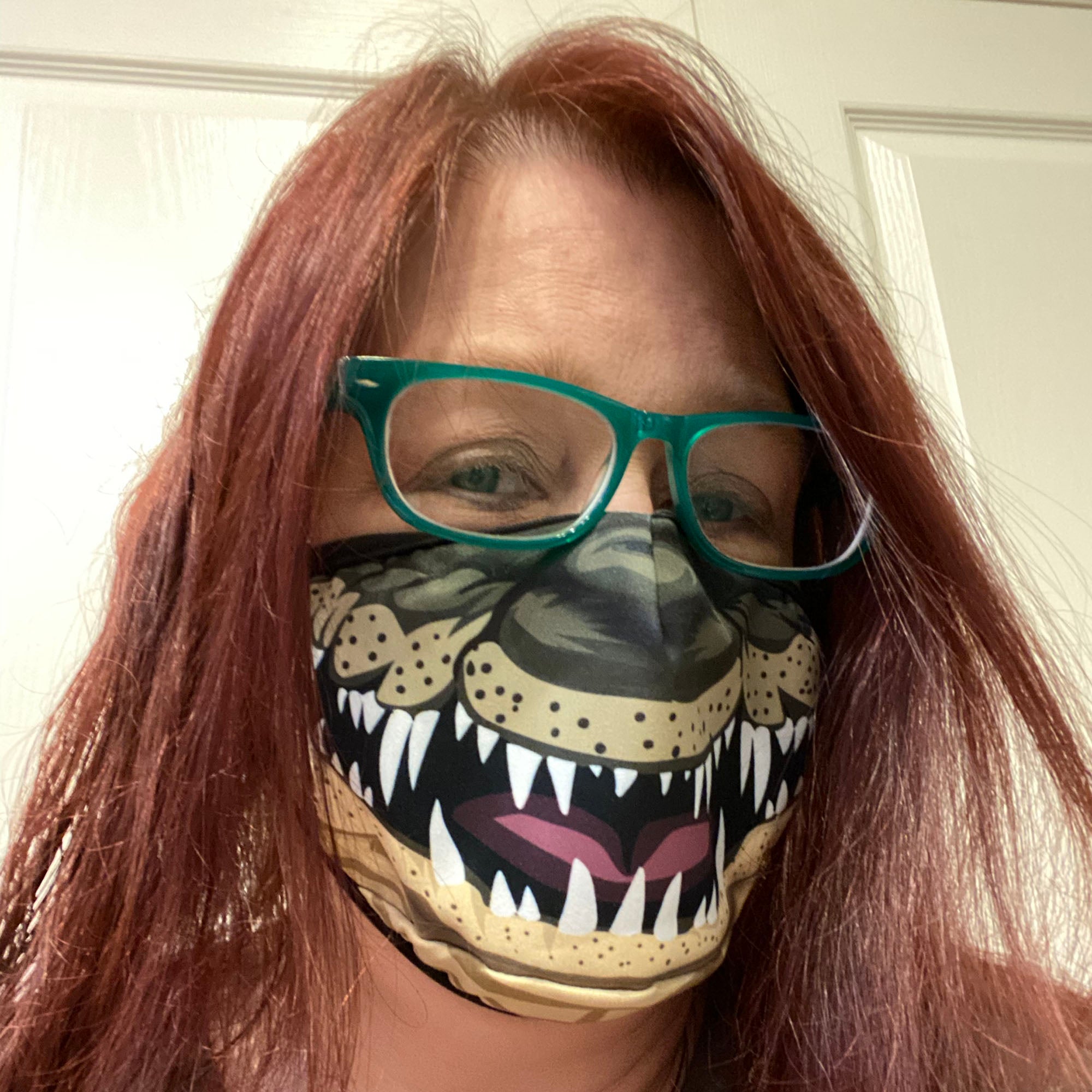 Crocodile Face Mask | Peppermint Narwhal - Conservation Through