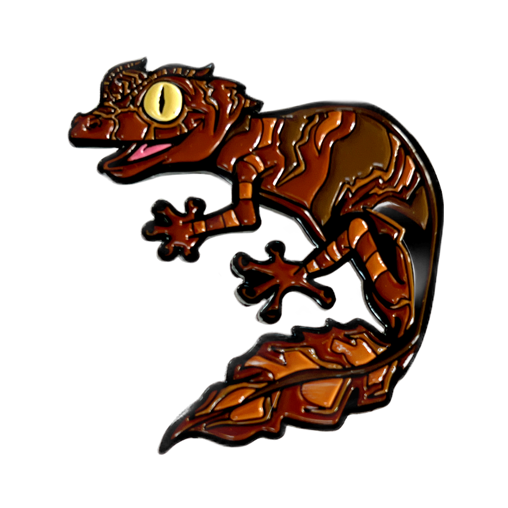 Satanic Leaf Tailed Gecko Enamel Pin Peppermint Narwhal satanic-leaf-tailed-gecko-enamel-pin-peppermint-narwhal