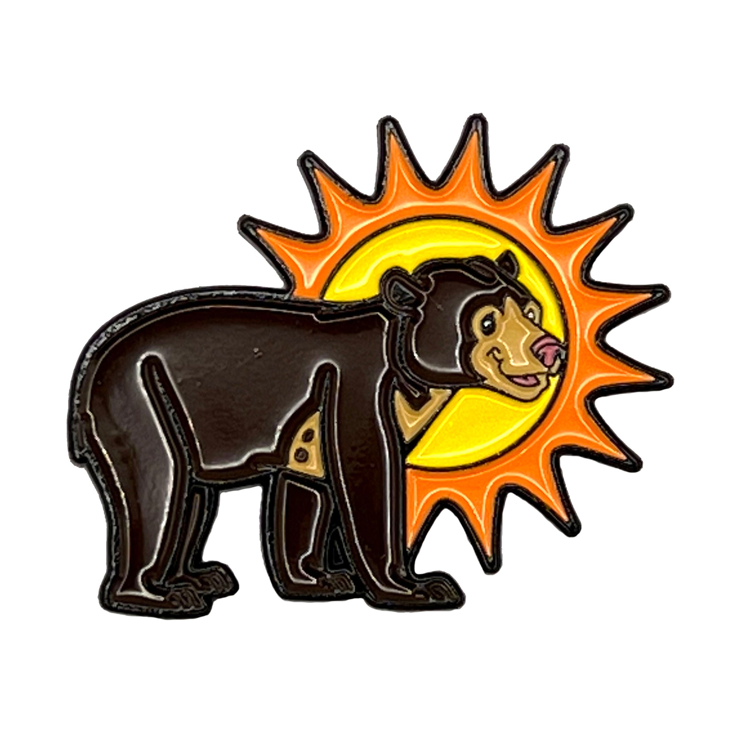 Moon Bear Enamel Pin